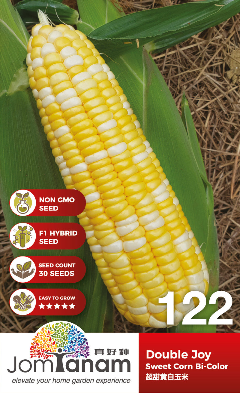 F1 Sweet Corn Bi-color Double Joy