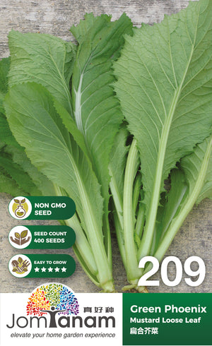 Mustard Loose Leaf Green Phoenix