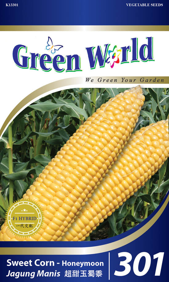 F1 Sweet Corn - Honeymoon