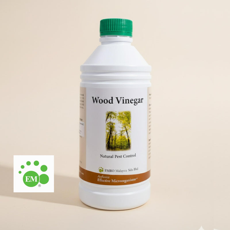 EMRO Raw Wood Vinegar 1L Natural Pest Control