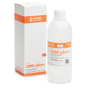 Hanna Instruments 12880 μS/cm Conductivity Standard (500mL Bottle) HI7030L