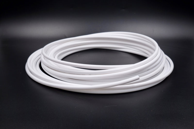 White 6.5mm PE Tube 10m - CityFarm