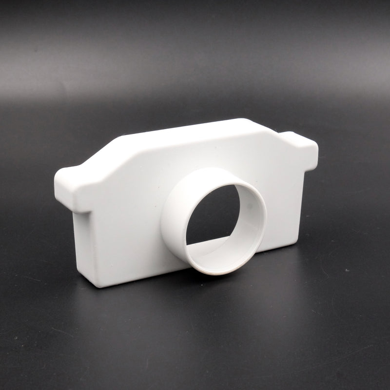 2" x 5" NFT End Cap (with outlet) - CityFarm