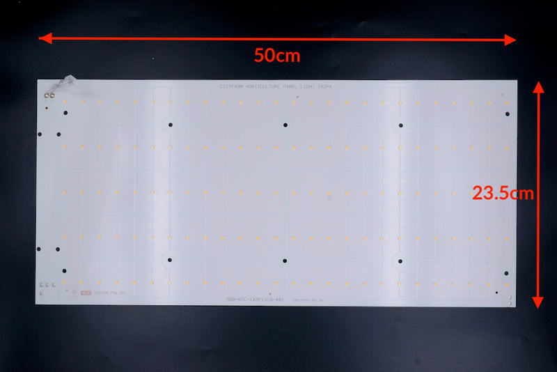 50cm x 23.5cm CityFarm Horticulture Full Spectrum LED Panel Growlight - Panel & Driver Only