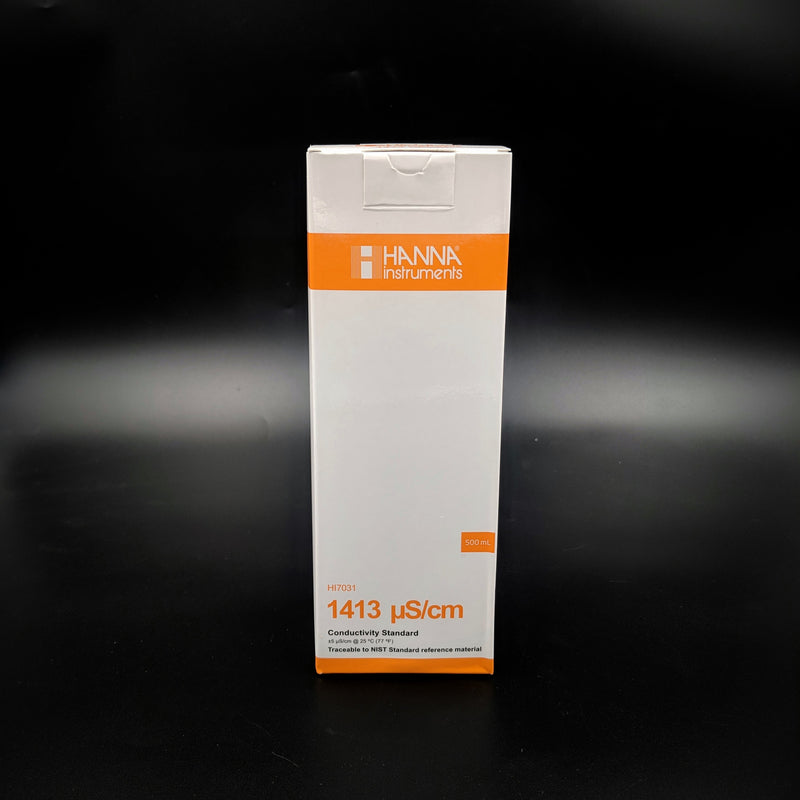 Hanna Instruments 1413 μS/cm Conductivity Standard 500mL - CityFarm