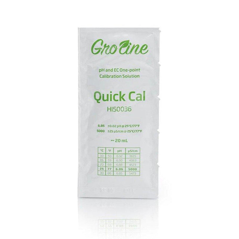 Hanna Instruments Quick Calibration Solution for GroLine pH and EC Meters (20 mL sachet) HI50036 - CityFarm