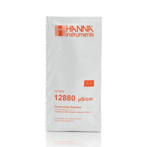 Hanna Instruments 12880 µS/cm Conductivity Standard (20 mL Sachet) HI70030P