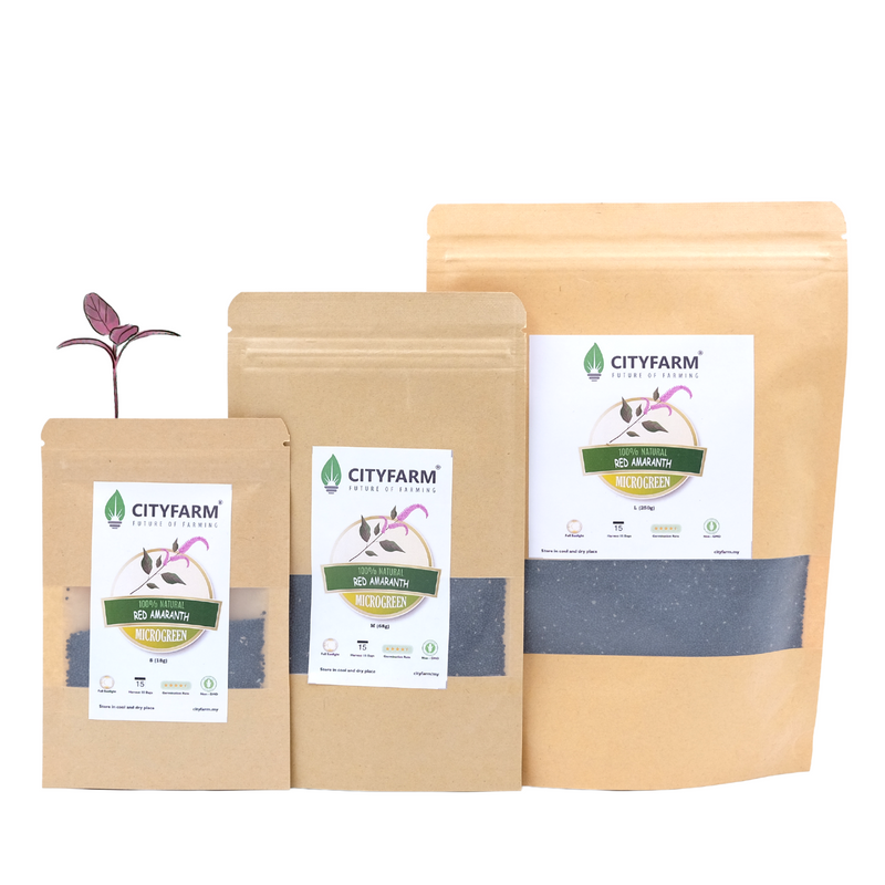 Red Amaranth Microgreen Seeds