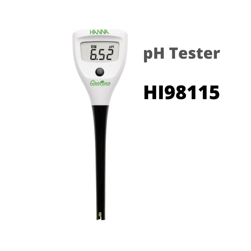 Hanna Instruments GroLine Hydroponics pH Tester HI98115 - CityFarm