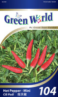 Hot Pepper - Mini - CityFarm Malaysia - The Urban Farming Expert