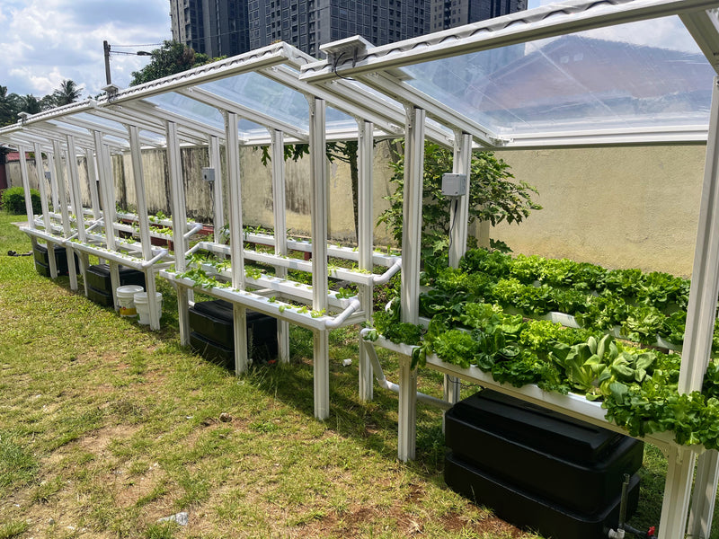 CityFarm 4-Tier Waterfall Home Garden L (7ft NFT Channel)