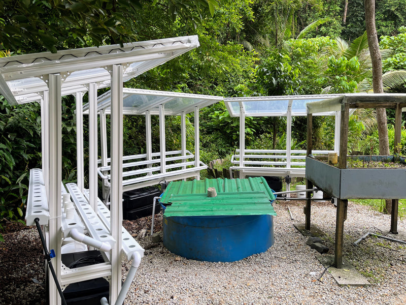 CityFarm 4-Tier Waterfall Home Garden L (7ft NFT Channel)