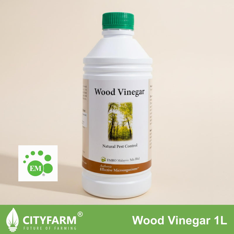 EMRO Raw Wood Vinegar 1L Natural Pest Control