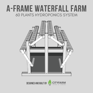 CityFarm A-Frame Waterfall Farm