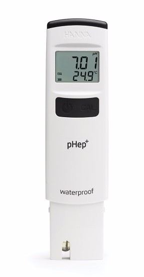 Hanna Instruments Waterproof Pocket pH Tester with 0.01 Resolution - pHep®+ HI98108 - CityFarm