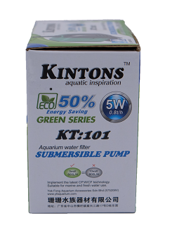 Kintons 101 Pump 5Watt 1M 800L/H - CityFarm