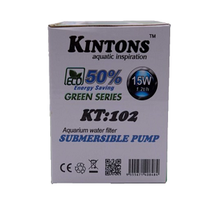 Kintons 102 Pump 15Watt 1.6M 1200L/H - CityFarm