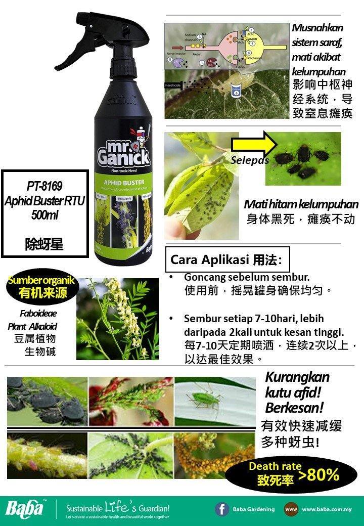 Baba Mr Ganick Aphid Buster Ready To Use (500ML)
