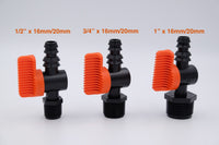 Quick Action Valve (1" x 16mm/20mm) - CityFarm