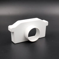 2" x 5" NFT End Cap (with outlet) - CityFarm