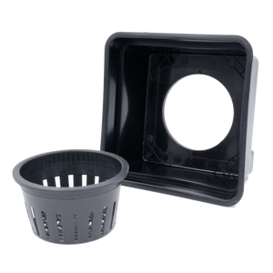 100mm Net Pot with Extension for 2"x6" NFT