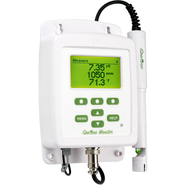 Hanna Instruments GroLine Monitor for Hydroponic Nutrients HI981420