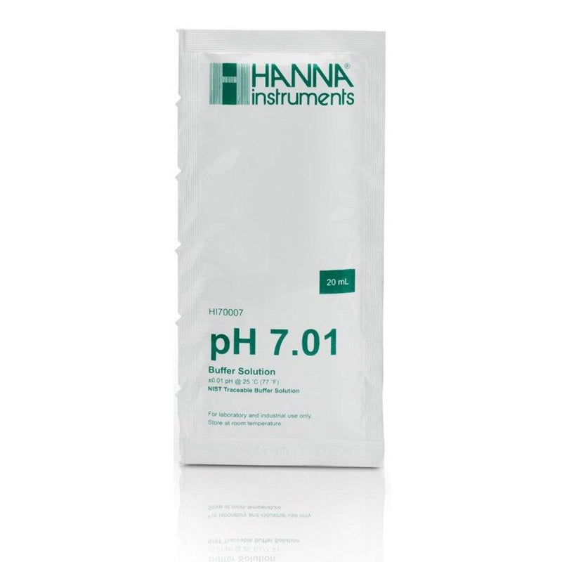 Hanna Instruments pH 7.01 Buffer (20 mL sachet) HI70007