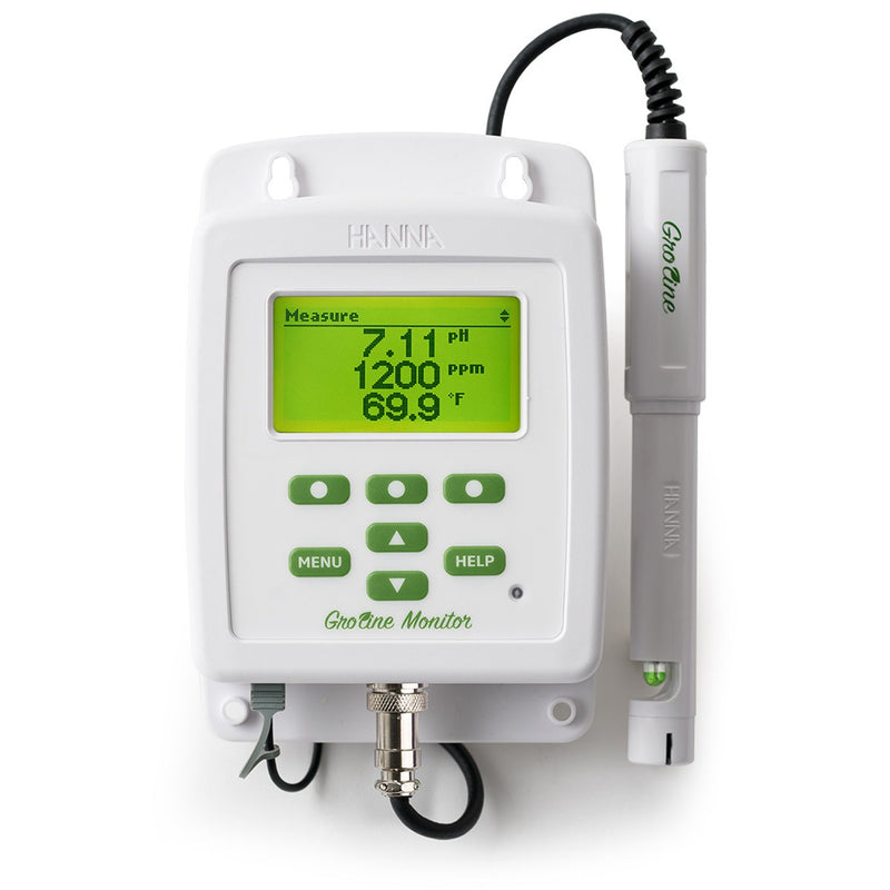 Hanna Instruments GroLine Monitor for Hydroponic Nutrients HI981420 - CityFarm